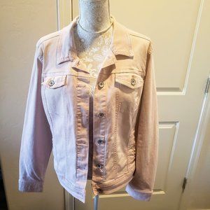 Merona Jean Jacket, 2x , Blush